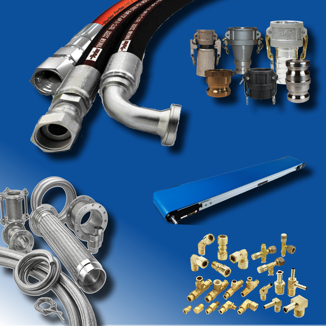 Hose, Fittings, Pipe, & Tube